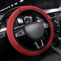 New Zealand Sheep Christmas Steering Wheel Cover Hipi Meri Kirihimete Silver Fern Xmas Tree - Aussie Hoodie