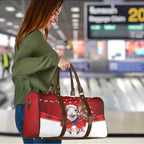 Personalized New Zealand Sheep Christmas Travel Bag Hipi Meri Kirihimete Silver Fern Xmas Tree - Aussie Hoodie