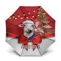Personalized New Zealand Sheep Christmas Umbrella Hipi Meri Kirihimete Silver Fern Xmas Tree - Aussie Hoodie