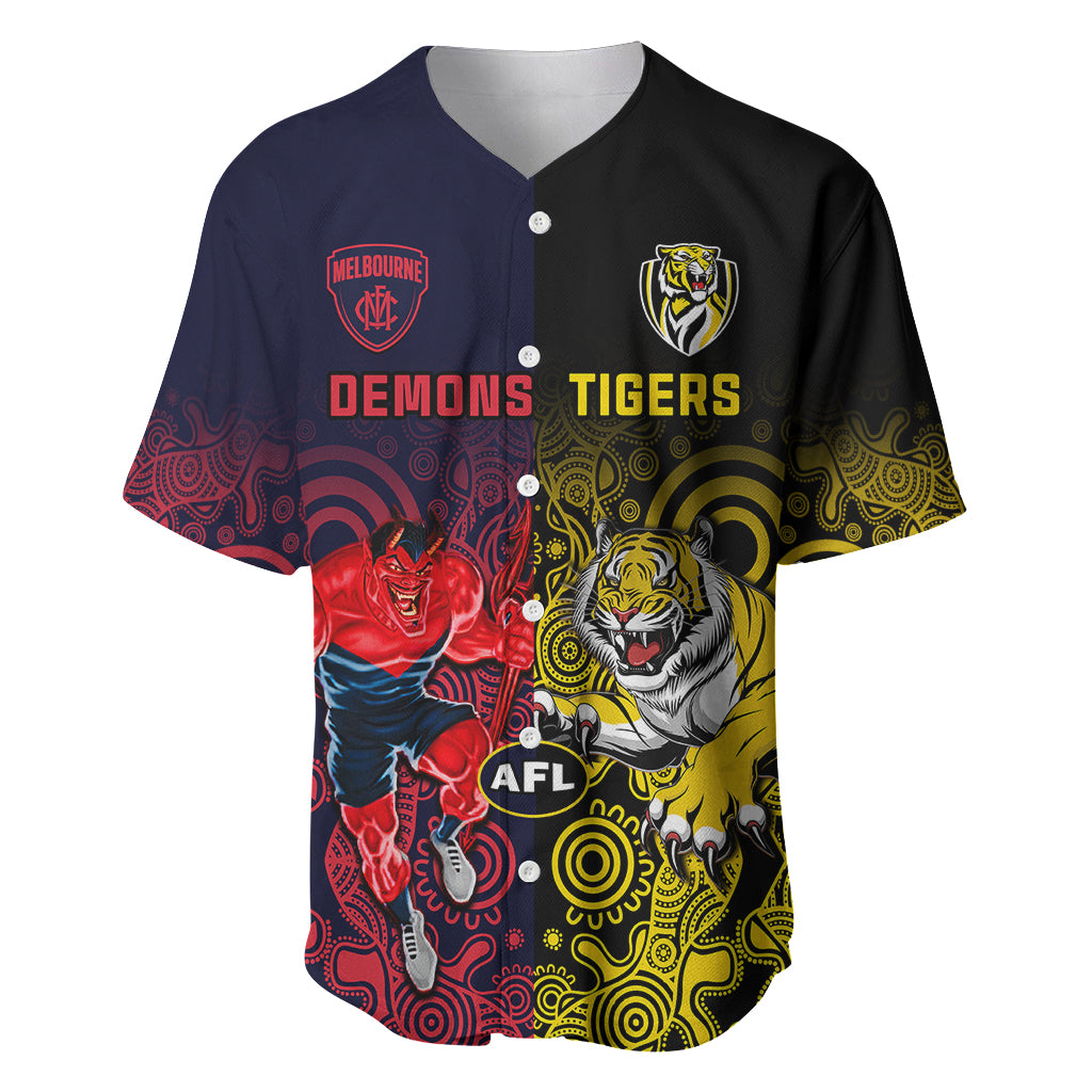 custom-demons-and-tigers-football-baseball-jersey-2023-together-indigenous-art
