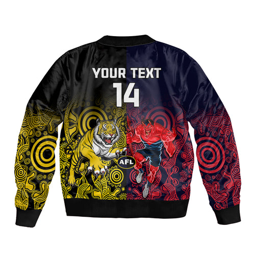 custom-demons-and-tigers-football-bomber-jacket-2023-together-indigenous-art