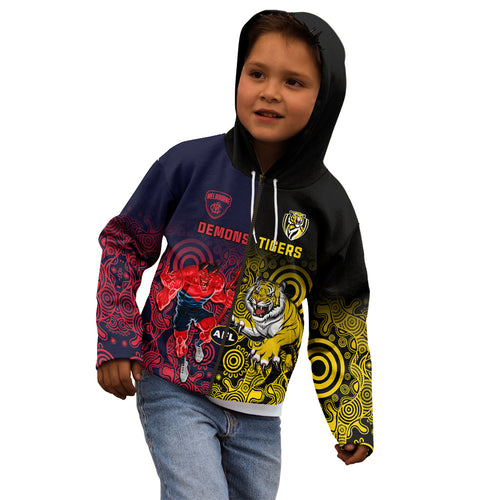custom-demons-and-tigers-football-kid-hoodie-2023-together-indigenous-art