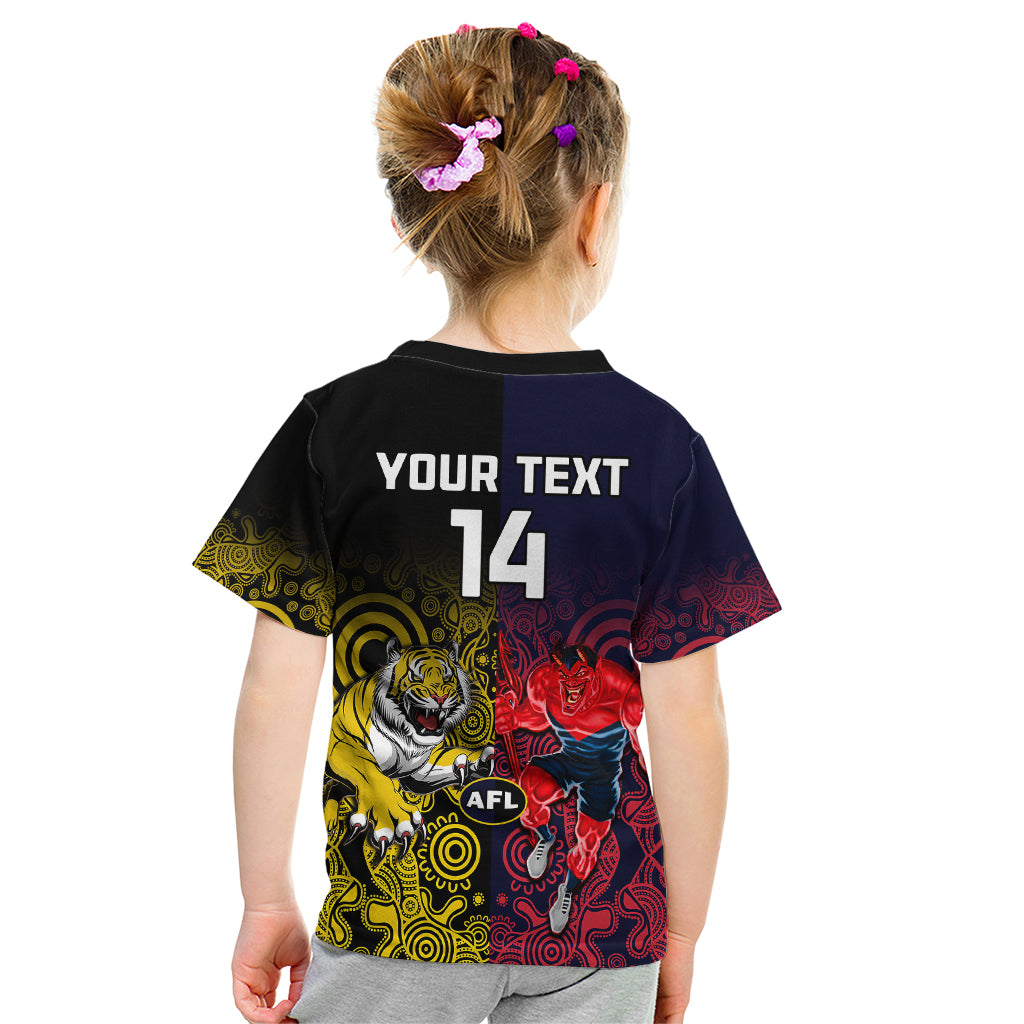 custom-demons-and-tigers-football-kid-t-shirt-2023-together-indigenous-art