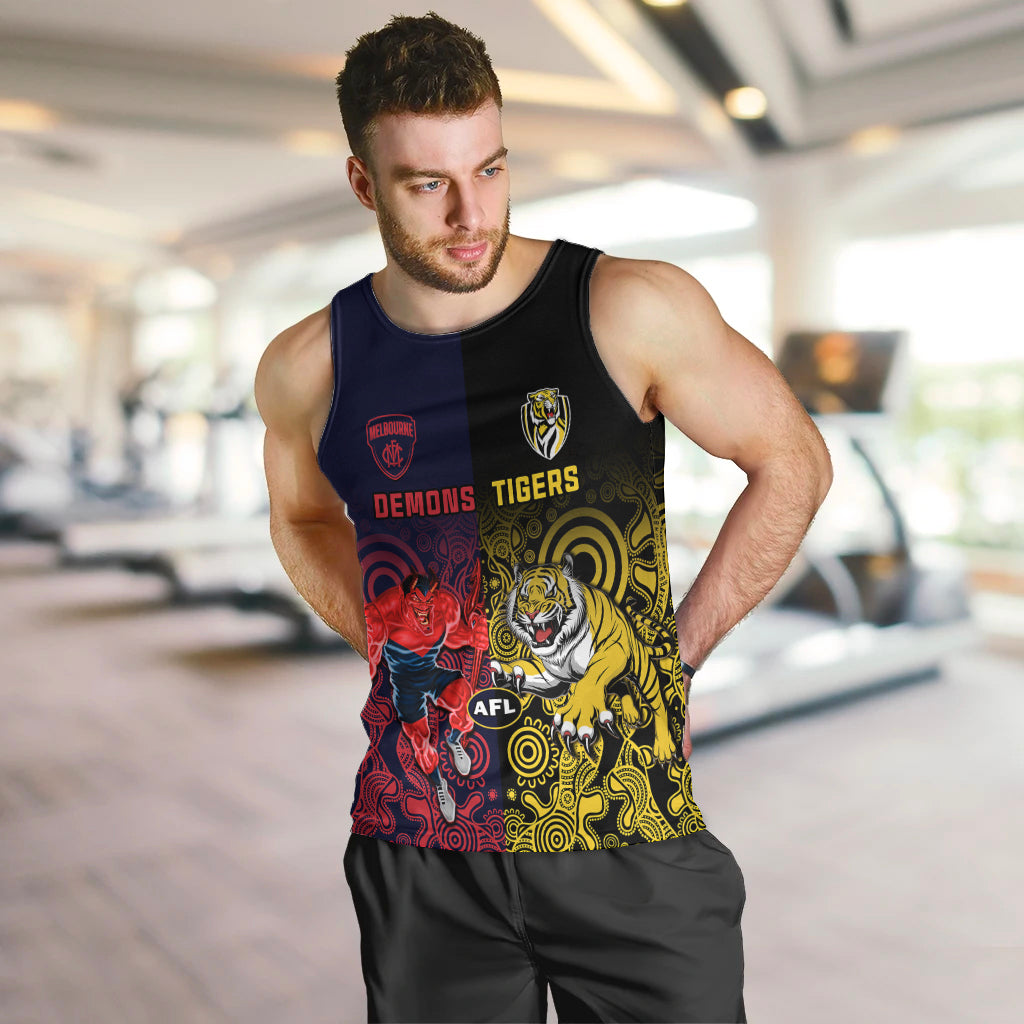 custom-demons-and-tigers-football-men-tank-top-2023-together-indigenous-art