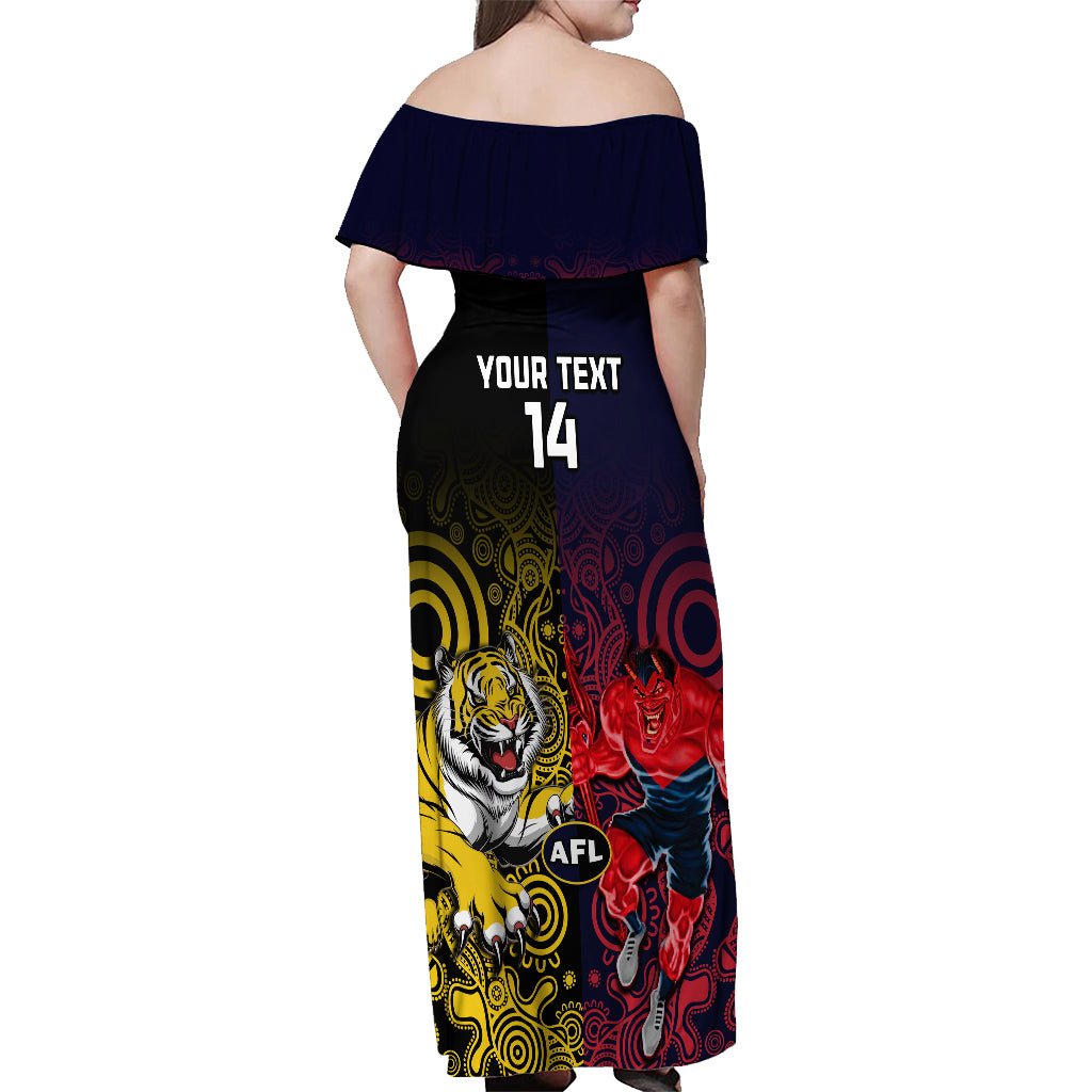 custom-demons-and-tigers-football-off-shoulder-maxi-dress-2023-together-indigenous-art