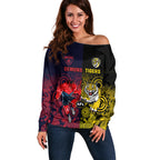 custom-demons-and-tigers-football-off-shoulder-sweater-2023-together-indigenous-art