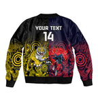 custom-demons-and-tigers-football-sleeve-zip-bomber-jacket-2023-together-indigenous-art