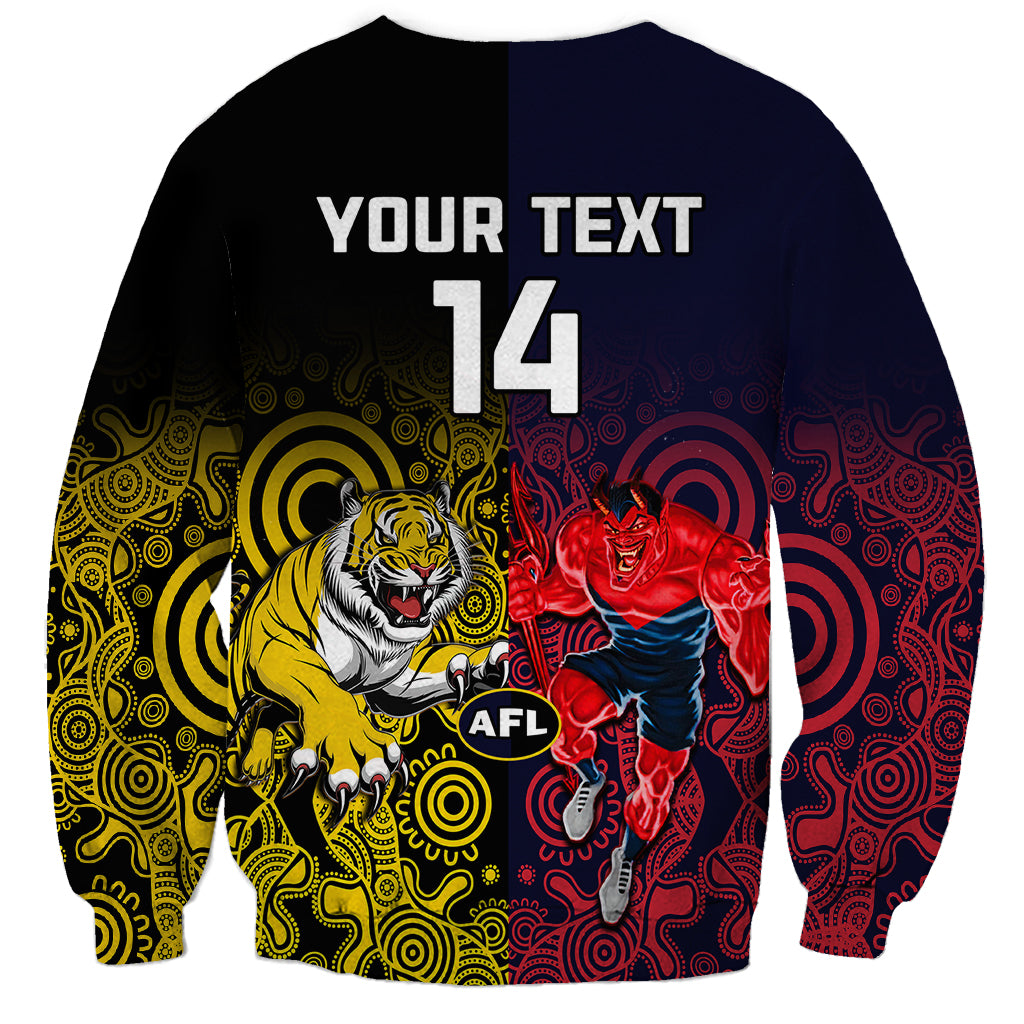 custom-demons-and-tigers-football-sweatshirt-2023-together-indigenous-art