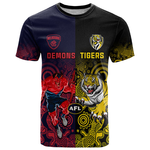 custom-demons-and-tigers-football-t-shirt-2023-together-indigenous-art