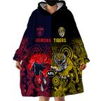 custom-demons-and-tigers-football-wearable-blanket-hoodie-2023-together-indigenous-art