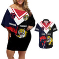 custom-demons-and-tigers-football-couples-matching-off-shoulder-short-dress-and-hawaiian-shirt-2023-together-sporty-version