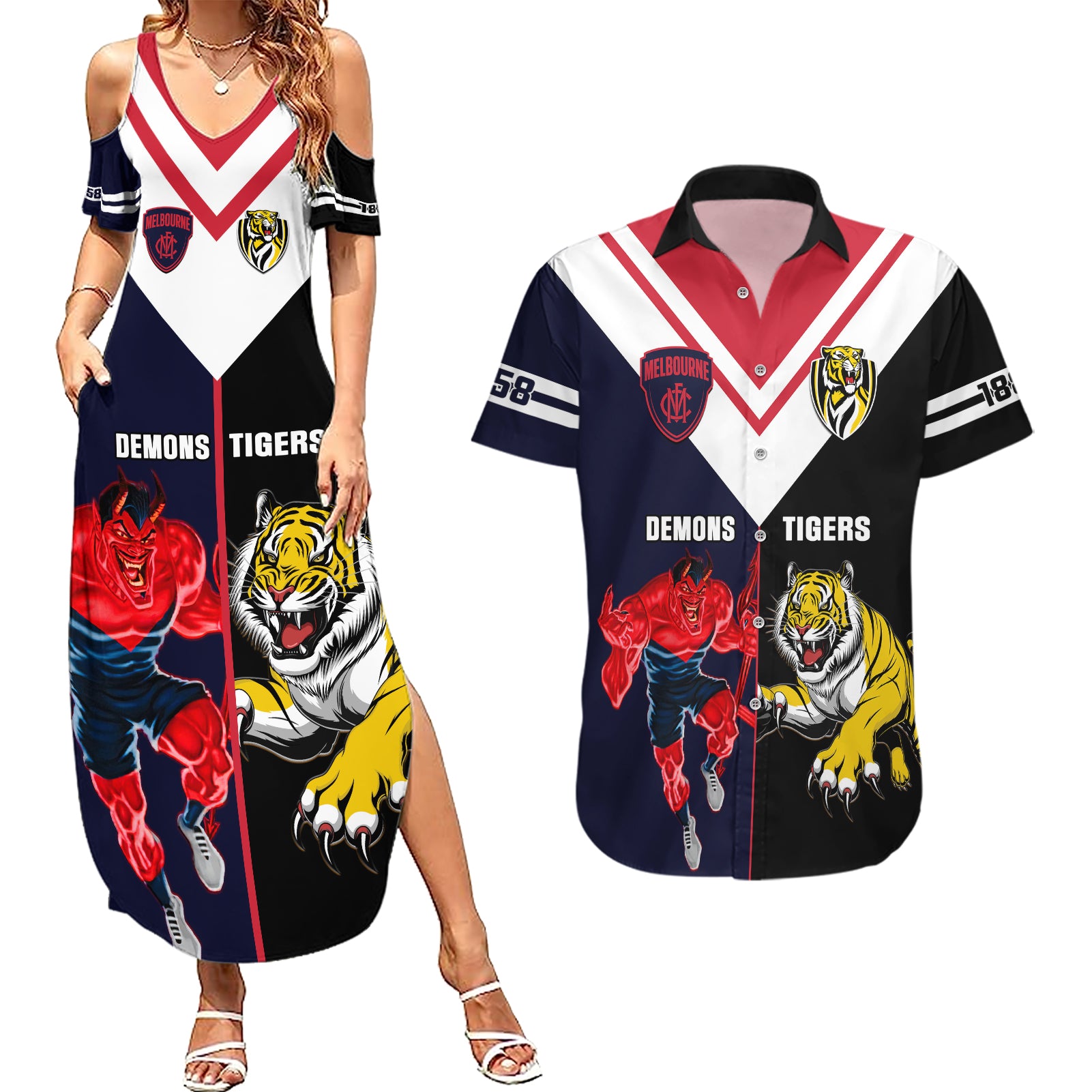custom-demons-and-tigers-football-couples-matching-summer-maxi-dress-and-hawaiian-shirt-2023-together-sporty-version