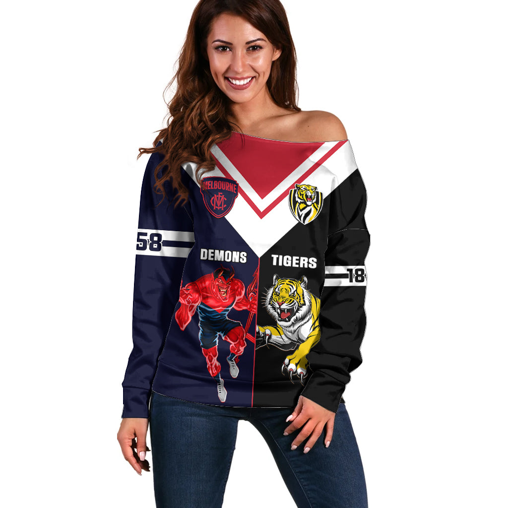 custom-demons-and-tigers-football-off-shoulder-sweater-2023-together-sporty-version
