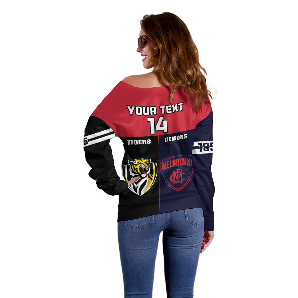 custom-demons-and-tigers-football-off-shoulder-sweater-2023-together-sporty-version