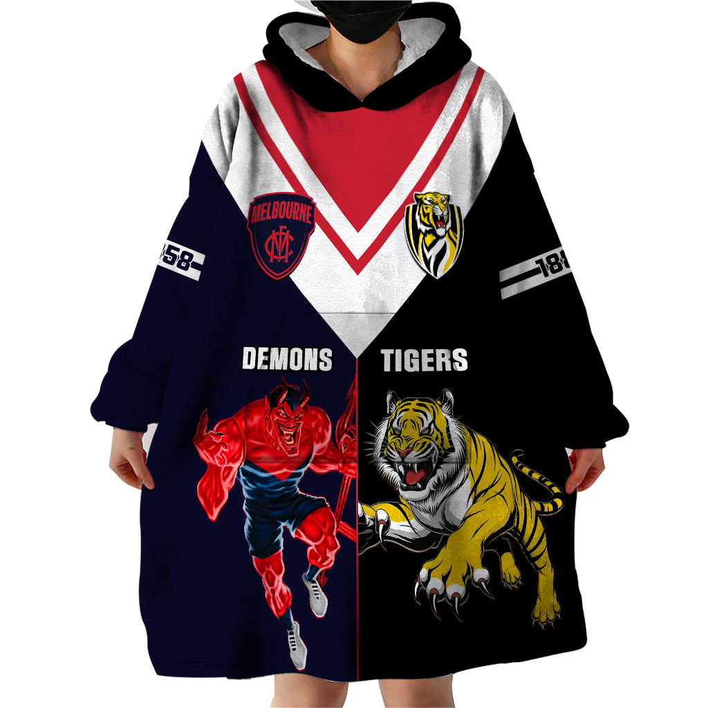 custom-demons-and-tigers-football-wearable-blanket-hoodie-2023-together-sporty-version