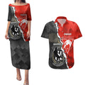 personalised-collingwood-and-swans-football-couples-matching-puletasi-dress-and-hawaiian-shirt-2023-together-sporty-style