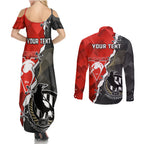 personalised-collingwood-and-swans-football-couples-matching-summer-maxi-dress-and-long-sleeve-button-shirts-2023-together-sporty-style