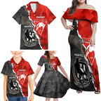 personalised-collingwood-and-swans-football-family-matching-off-shoulder-maxi-dress-and-hawaiian-shirt-2023-together-sporty-style