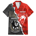 personalised-collingwood-and-swans-football-family-matching-puletasi-dress-and-hawaiian-shirt-2023-together-sporty-style