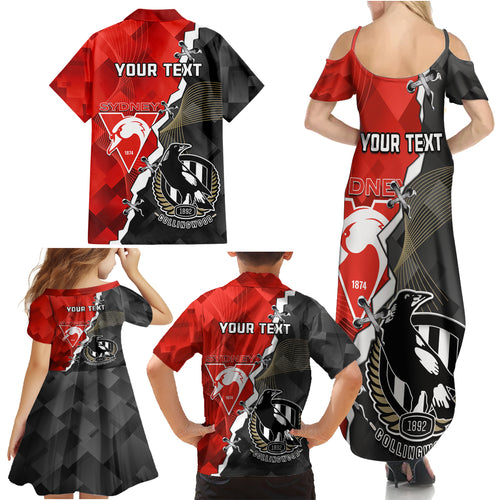 personalised-collingwood-and-swans-football-family-matching-summer-maxi-dress-and-hawaiian-shirt-2023-together-sporty-style
