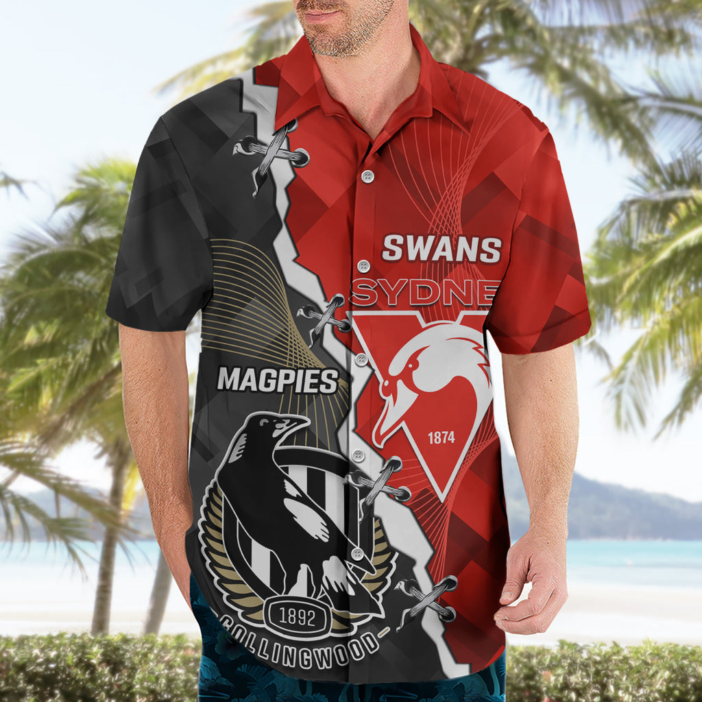 personalised-collingwood-and-swans-football-hawaiian-shirt-2023-together-sporty-style