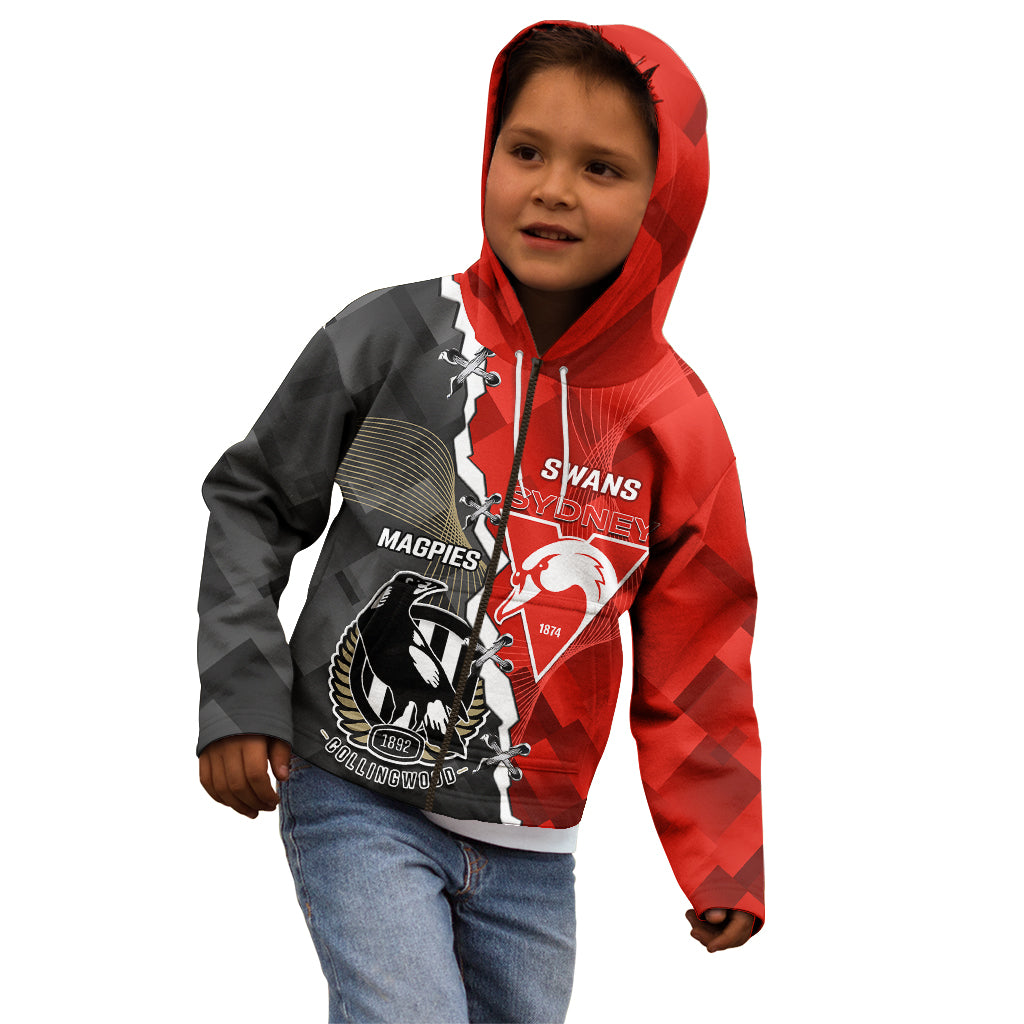 personalised-collingwood-and-swans-football-kid-hoodie-2023-together-sporty-style
