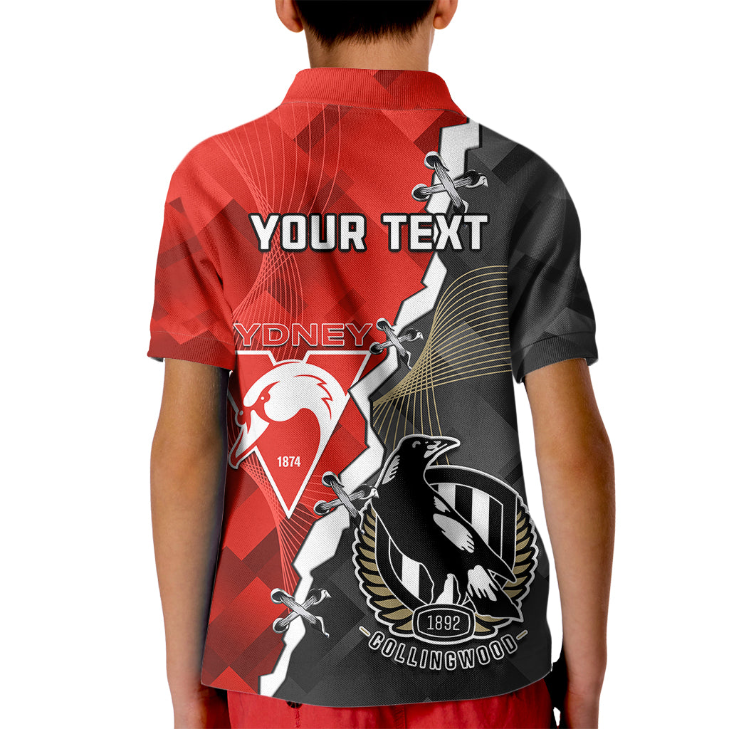 personalised-collingwood-and-swans-football-kid-polo-shirt-2023-together-sporty-style