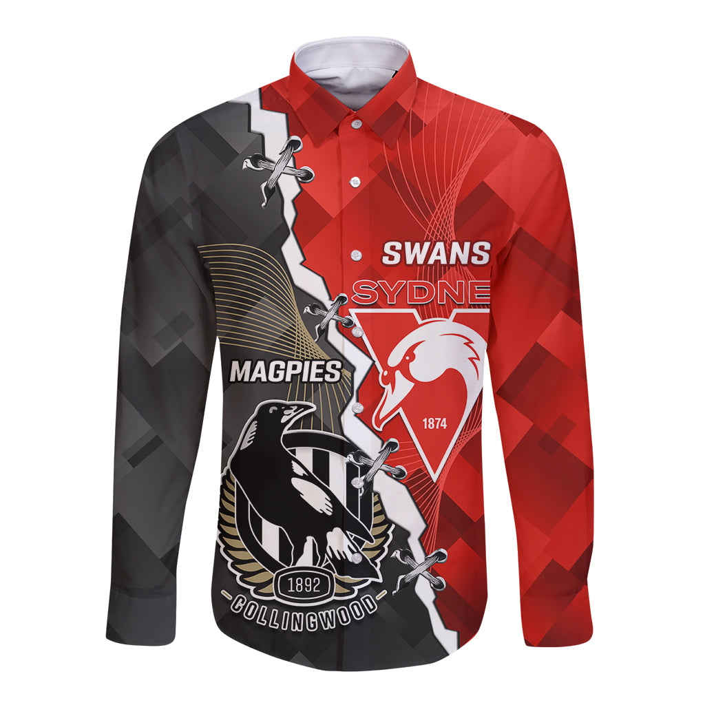 personalised-collingwood-and-swans-football-long-sleeve-button-shirt-2023-together-sporty-style