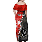 personalised-collingwood-and-swans-football-off-shoulder-maxi-dress-2023-together-sporty-style