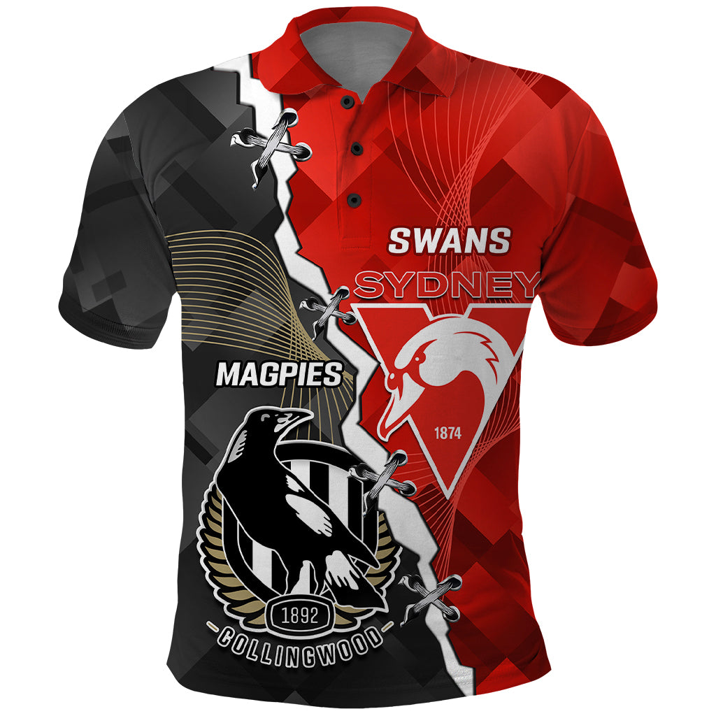 personalised-collingwood-and-swans-football-polo-shirt-2023-together-sporty-style