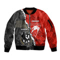 personalised-collingwood-and-swans-football-sleeve-zip-bomber-jacket-2023-together-sporty-style