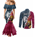 personalised-lions-and-blues-football-couples-matching-mermaid-dress-and-long-sleeve-button-shirts-2023-together-sporty-style