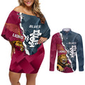 personalised-lions-and-blues-football-couples-matching-off-shoulder-short-dress-and-long-sleeve-button-shirts-2023-together-sporty-style