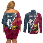 personalised-lions-and-blues-football-couples-matching-off-shoulder-short-dress-and-long-sleeve-button-shirts-2023-together-sporty-style