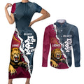 personalised-lions-and-blues-football-couples-matching-short-sleeve-bodycon-dress-and-long-sleeve-button-shirts-2023-together-sporty-style