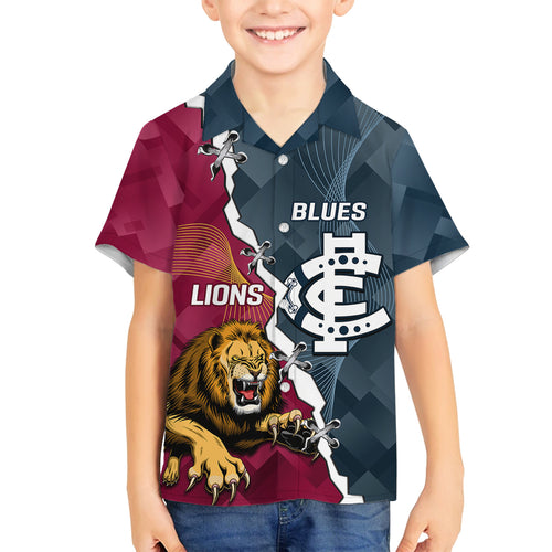 personalised-lions-and-blues-football-family-matching-off-shoulder-short-dress-and-hawaiian-shirt-2023-together-sporty-style