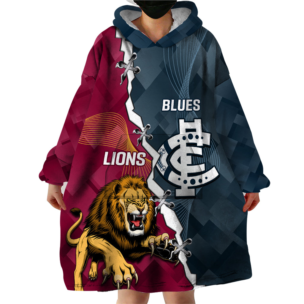personalised-lions-and-blues-football-wearable-blanket-hoodie-2023-together-sporty-style