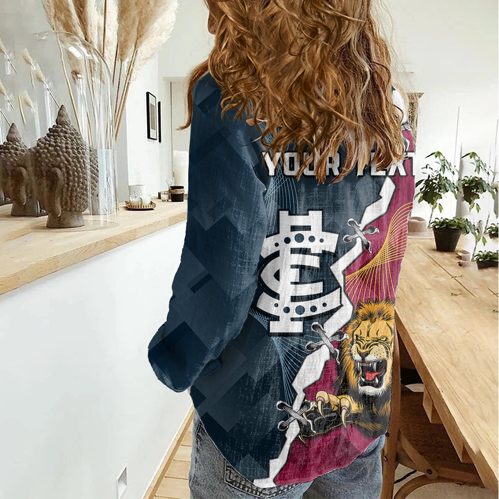 personalised-lions-and-blues-football-women-casual-shirt-2023-together-sporty-style