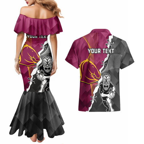 personalised-warriors-and-broncos-rugby-couples-matching-mermaid-dress-and-hawaiian-shirt-2023-together-sporty-style