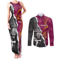 personalised-warriors-and-broncos-rugby-couples-matching-tank-maxi-dress-and-long-sleeve-button-shirts-2023-together-sporty-style