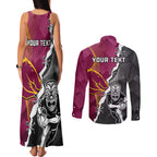 personalised-warriors-and-broncos-rugby-couples-matching-tank-maxi-dress-and-long-sleeve-button-shirts-2023-together-sporty-style