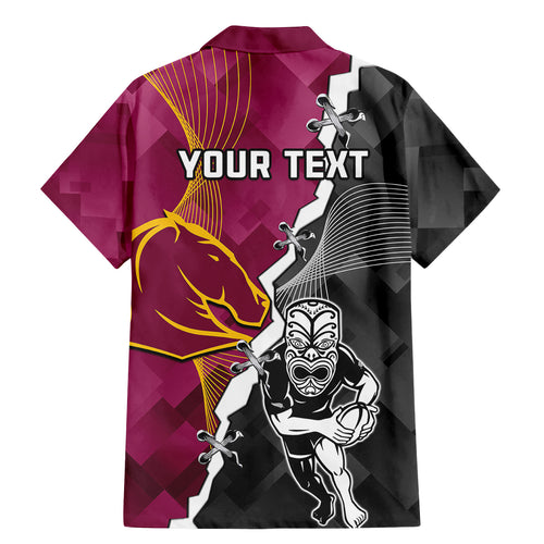 personalised-warriors-and-broncos-rugby-family-matching-mermaid-dress-and-hawaiian-shirt-2023-together-sporty-style