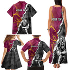 personalised-warriors-and-broncos-rugby-family-matching-tank-maxi-dress-and-hawaiian-shirt-2023-together-sporty-style