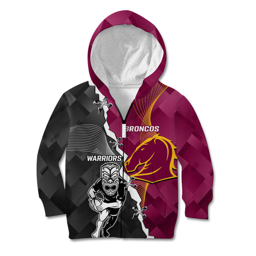 personalised-warriors-and-broncos-rugby-kid-hoodie-2023-together-sporty-style