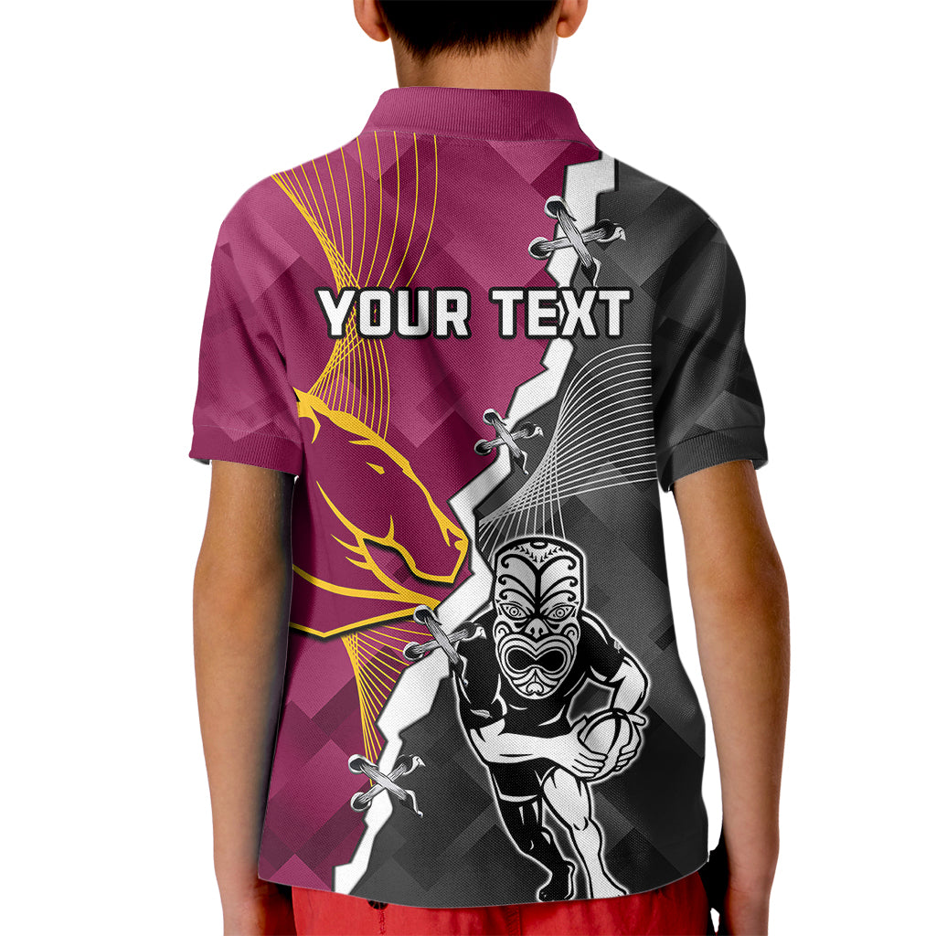personalised-warriors-and-broncos-rugby-kid-polo-shirt-2023-together-sporty-style