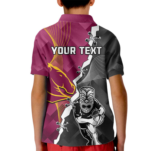 personalised-warriors-and-broncos-rugby-kid-polo-shirt-2023-together-sporty-style