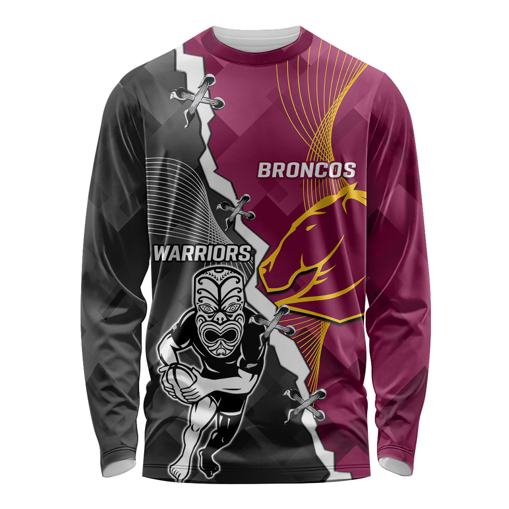 personalised-warriors-and-broncos-rugby-long-sleeve-shirt-2023-together-sporty-style