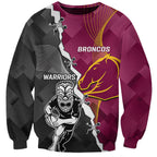 personalised-warriors-and-broncos-rugby-sweatshirt-2023-together-sporty-style