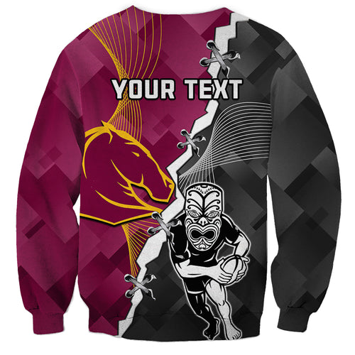 personalised-warriors-and-broncos-rugby-sweatshirt-2023-together-sporty-style
