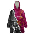 personalised-warriors-and-broncos-rugby-wearable-blanket-hoodie-2023-together-sporty-style